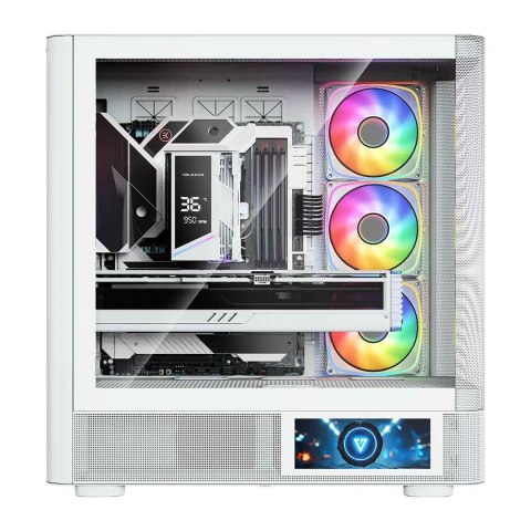 MODECOM OBUDOWA VOLCANO AQ 400 ARGB MIDI BIAŁA