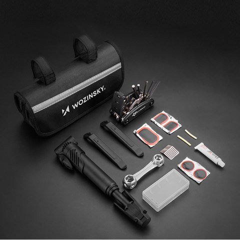 Zestaw narzędzi serwisowych 16w1 multitool do roweru