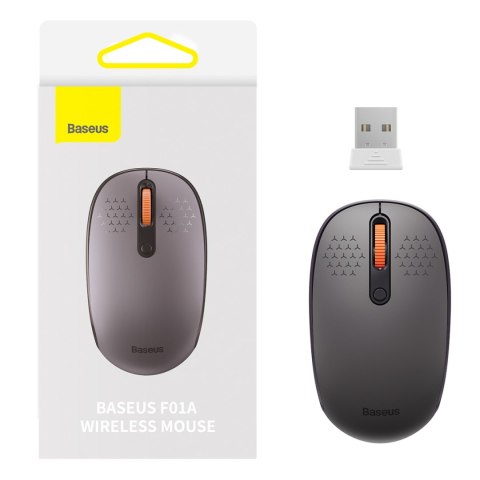 Myszka bezprzewodowa 2.4 GHz F01A - szara