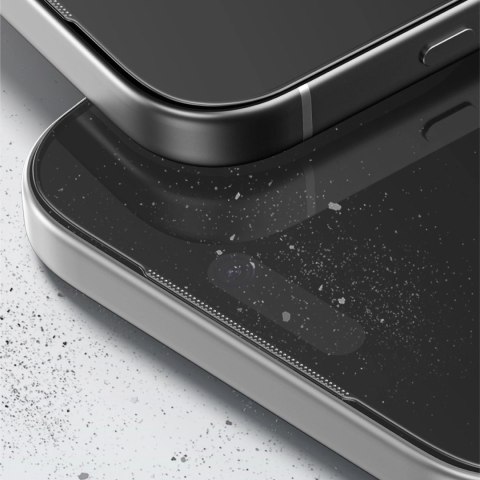 Szkło hartowane na cały ekran na iPhone 17 Pro Titan Full FusionFilter 7
