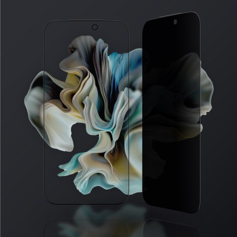 Szkło hartowane prywatyzujące na iPhone 17 Air Titan Privacy FusionFilter 7