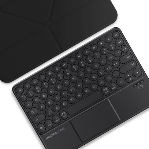 Etui pokrowiec z klawiaturą touchpadem na iPad 11'' 2025 - czarne