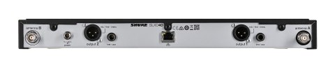 Shure SLXD24DE/B58-G59 - Podwójny cyfrowy system bezprzewodowy z dwoma nadajnikiami/mikrofonami "do ręki"