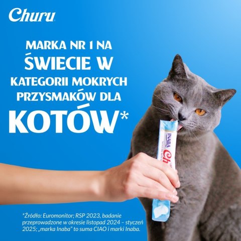 INABA CAT CHURU 80P CHICKEN&TUNE 80x14g