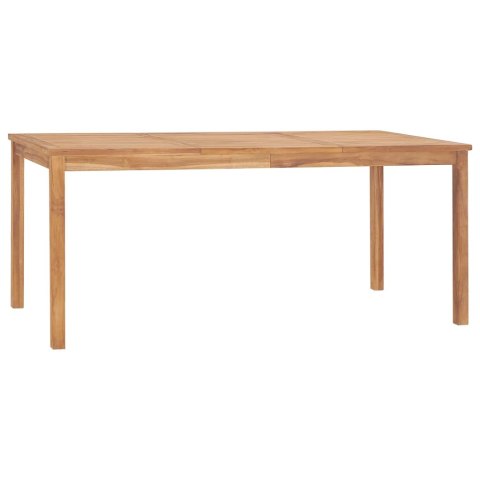 5-częściowy zestaw obiadowy do ogrodu, 180x90 cm, lite drewno tekowe