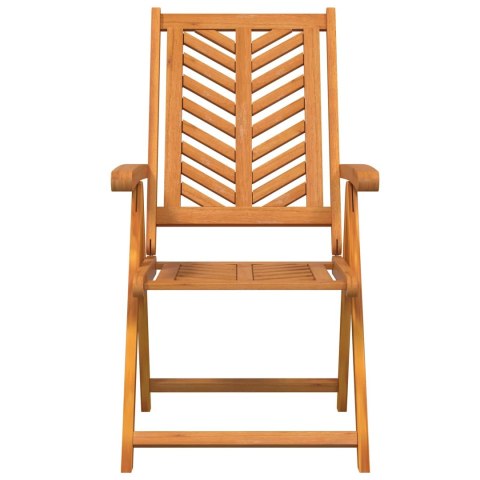 Krzesło Ogrodowe 8 pcs Brązowy 57 x 72 x 109 cm