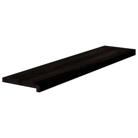 Stopnie schodowe 12 szt. brązowe 110x30x2 cm lite drewno dębowe