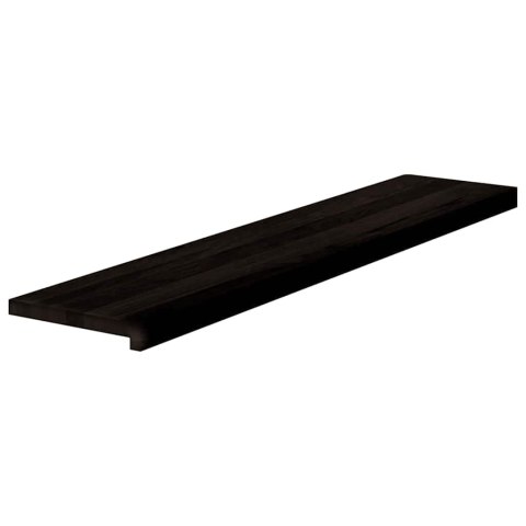 Stopnie schodowe 12 szt. brązowe 120x30x2 cm lite drewno dębowe