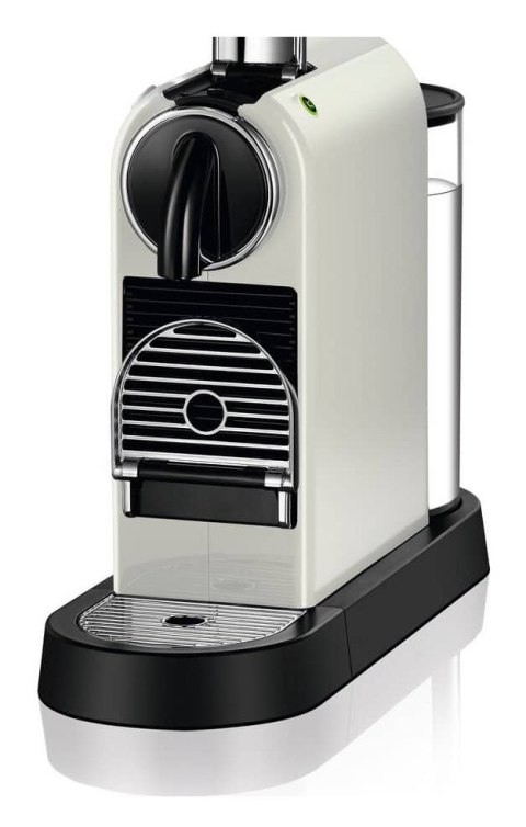 Ekspres kapsułkowy DeLonghi Citiz Nespresso EN167.W (1260W; kolor biały) (WYPRZEDAŻ)