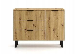 KOMODA SCANDI 1D3S SLIM DĄB ARTISAN