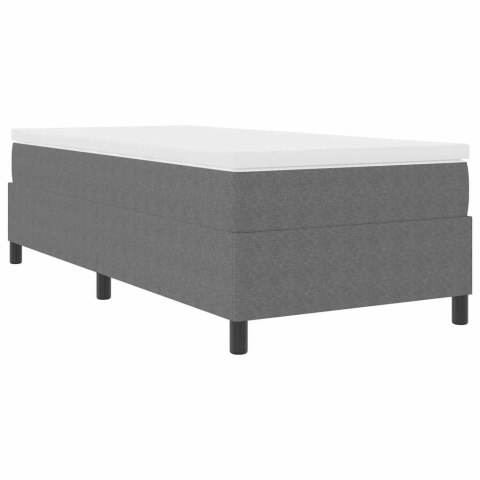 Łóżko sprężynowe Jasnoszary i biały. 90 x 200 cm