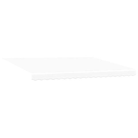 Markiza Biały 450 x 300 x 165 cm Poliester i Metal