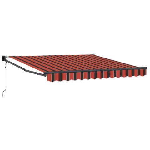 Markiza Czerwony i Czarny 350 x 250 x 165 cm Poliester