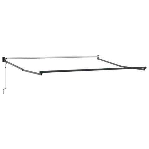 Markiza Czerwony i Czarny 350 x 250 x 165 cm Poliester
