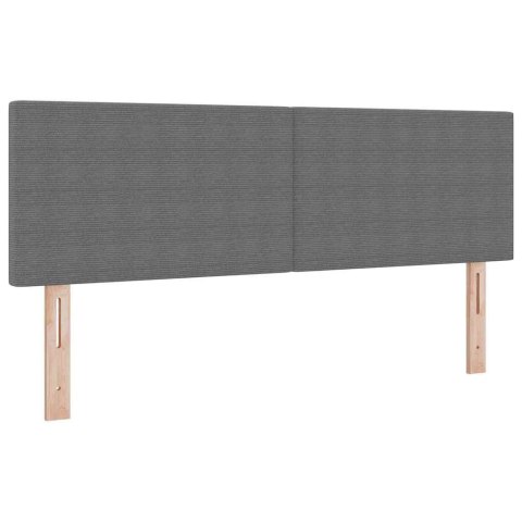 Łóżko z sprężyną LED Jasnoszary i biały. 140 x 200 cm