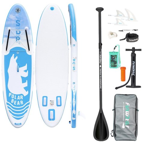 Deska do pływania SUP FunWater SUPFW07A (niebieska)