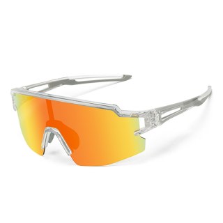Okulary rowerowe polaryzacyjne dla dzieci z filtrem UV - szare