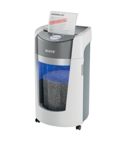 LEITZ Niszczarka IQ OptiMax Office 550, 35 L, P-5, Ścinki 2x15, Automatyczny Start/Stop, Funkcja cofania, Obrotowy pojemnik - 33