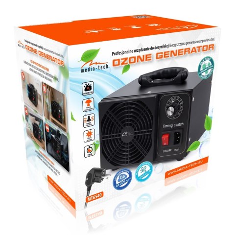 MEDIA-TECH GENERATOR OZONU DO DEZYNFEKCJI I OCZYSZCZANIA POWIETRZA OZONE GENERATOR MT6540