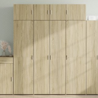 Szafka, dąb sonoma, 80x42,5x225 cm, materiał drewnopochodny