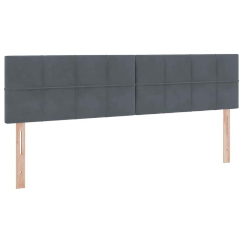 Łóżko z miejscem do przechowywania Ciemnoszary 90 x 200 cm