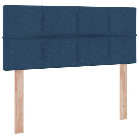 Łóżko z miejscem na przechowywanie i LED Niebieski 120 x 200 cm