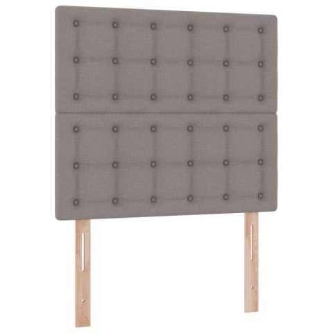 Łóżko z miejscem na przechowywanie i materacem 90 x 190 cm