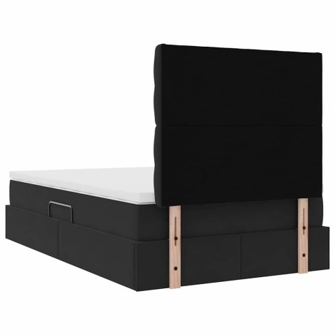 Łóżko z miejscem na przechowywanie i materacem 120 x 200 cm