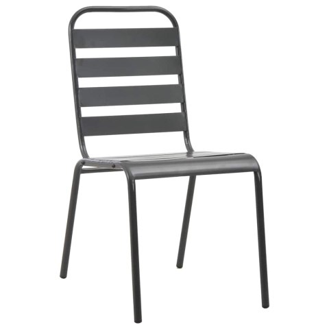 Zestaw do jadalni w ogrodzie 7 pcs Antracyt