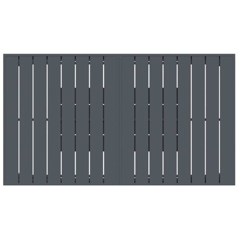 Zestaw do jadalni w ogrodzie 7 pcs Antracyt
