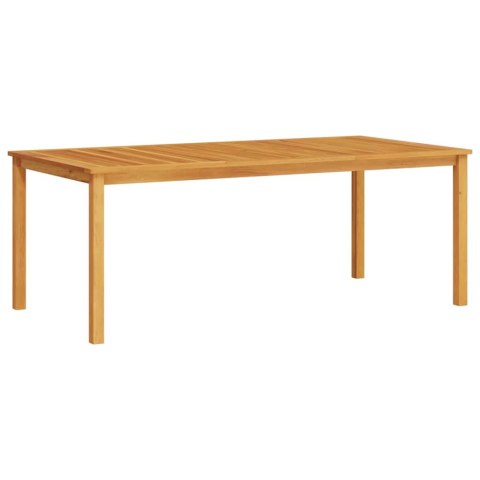 Zestaw do jadalni w ogrodzie 9 pcs Brązowy Lite Drewno Akacji