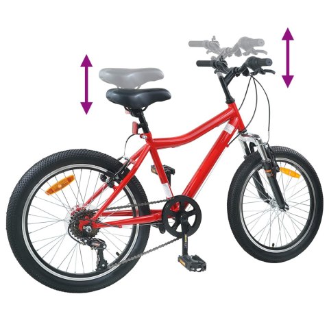 Rower Dziecięcy 24 Cali 6-Speed dla dzieci w wieku 8-12 lat