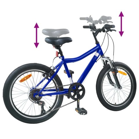 Rower Dziecięcy 24 Cali 6-Speed dla dzieci w wieku 8-12 lat