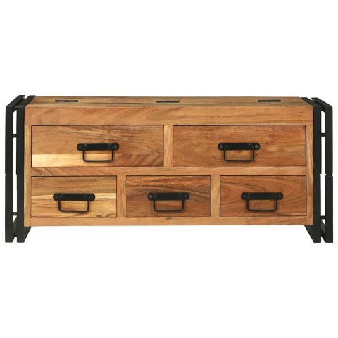 Stolik kawowy Brązowy 90 x 50 x 38 cm Lite Drewno Akacji