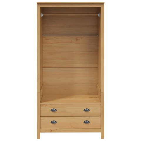Garderoba Miodowy brąz 84 x 50 x 170 cm Lite drewno sosnowe