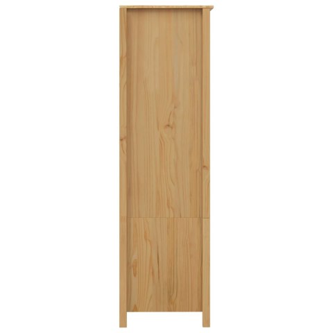 Garderoba Miodowy brąz 84 x 50 x 170 cm Lite drewno sosnowe