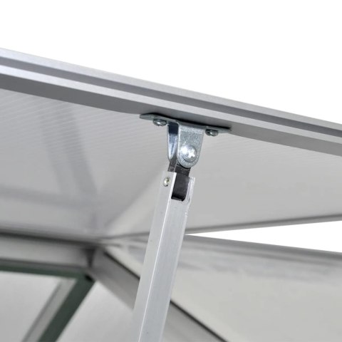 Szklarnia, wzmocnione aluminium, 10,53 m²