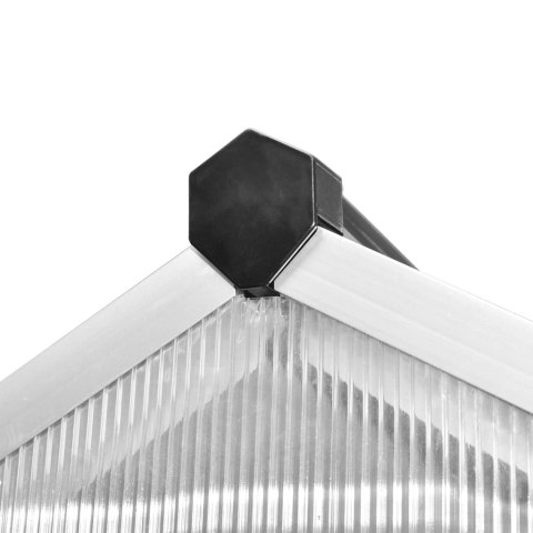 Szklarnia, wzmocnione aluminium, 10,53 m²
