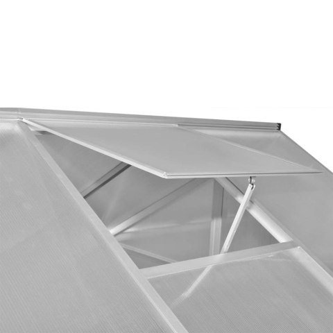 Szklarnia, wzmocnione aluminium, 10,53 m²