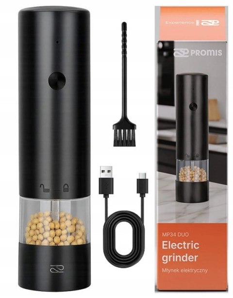 PROMIS MŁYNEK DO PIEPRZU I SOLI - USB MP34