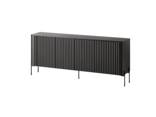 Komoda VERA 190x40x80 czarny mat