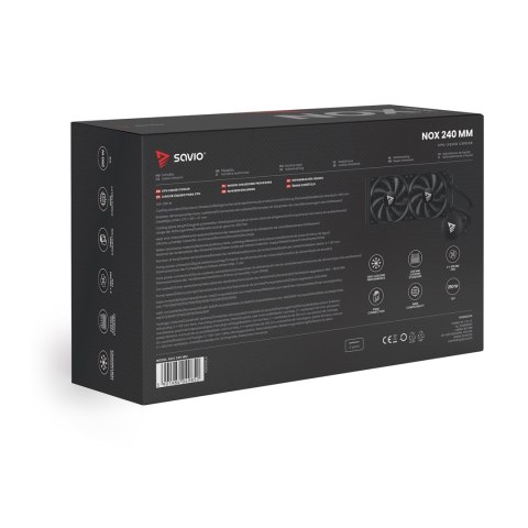 SAVIO CHŁODZENIE WODNE CPU 240 MM NOX