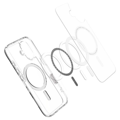 Etui case na iPhone 16 Ultra Hybrid T MagSafe - białe