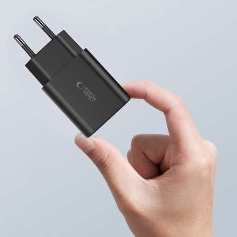 Ładowarka sieciowa C35W 2x USB-C z kablem USB-C - iPhone Lightning - biała