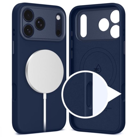 Etui pokrowiec na iPhone 17 Pro Uniq MagSafe - granatowe