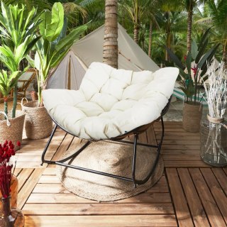 Fotel ogrodowy Tulum biały