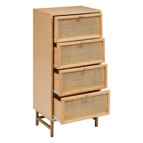 Wąska komoda Rayo rattan