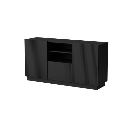 Komoda LIVERTI 150x42x78 czarny