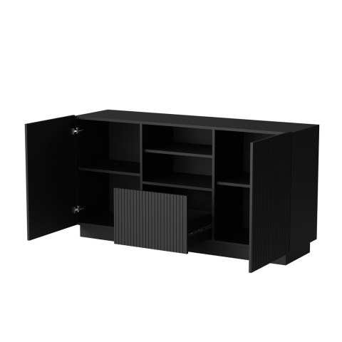 Komoda LIVERTI 150x42x78 czarny