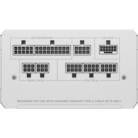 Zasilacz Corsair RM1000e 2025 White 1000W ATX 3.1